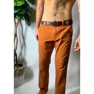 Banana Republic Men’s Burnt Orange Chino Pants
